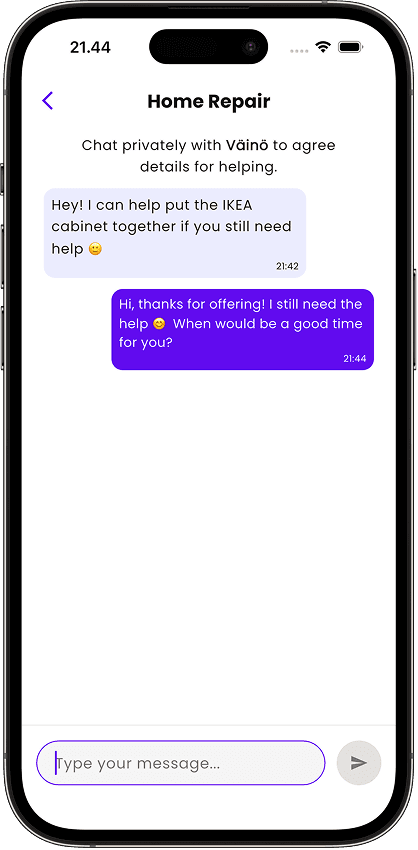 Mobile UI 