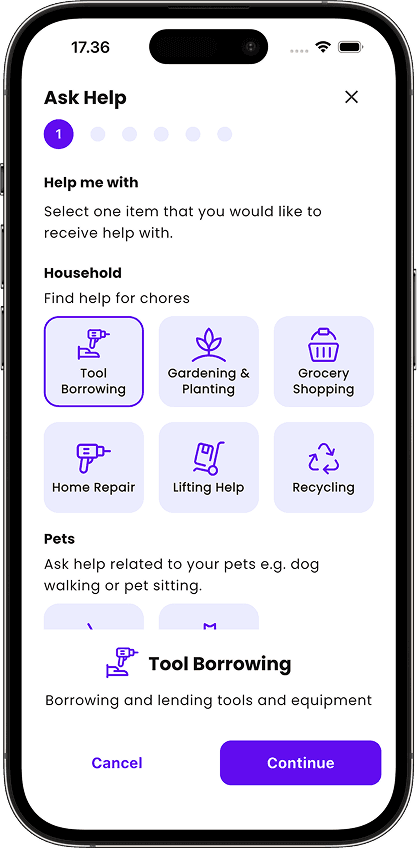 Mobile UI 